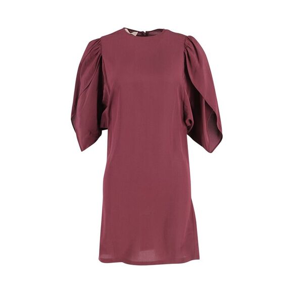 stella mccartney burgundy dress Stella Mccartney Size M Rouched Jersey Maxi Dress - Luxury Used Designer  Dresses